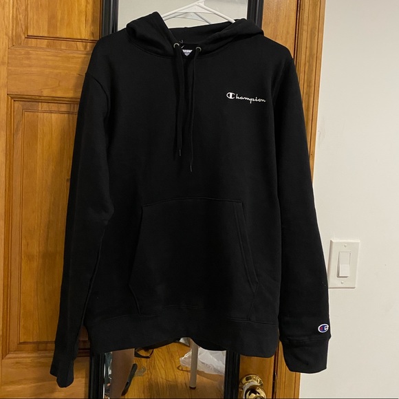 NEW Champion Heritage Hoodie (Black) - Picture 1 of 9